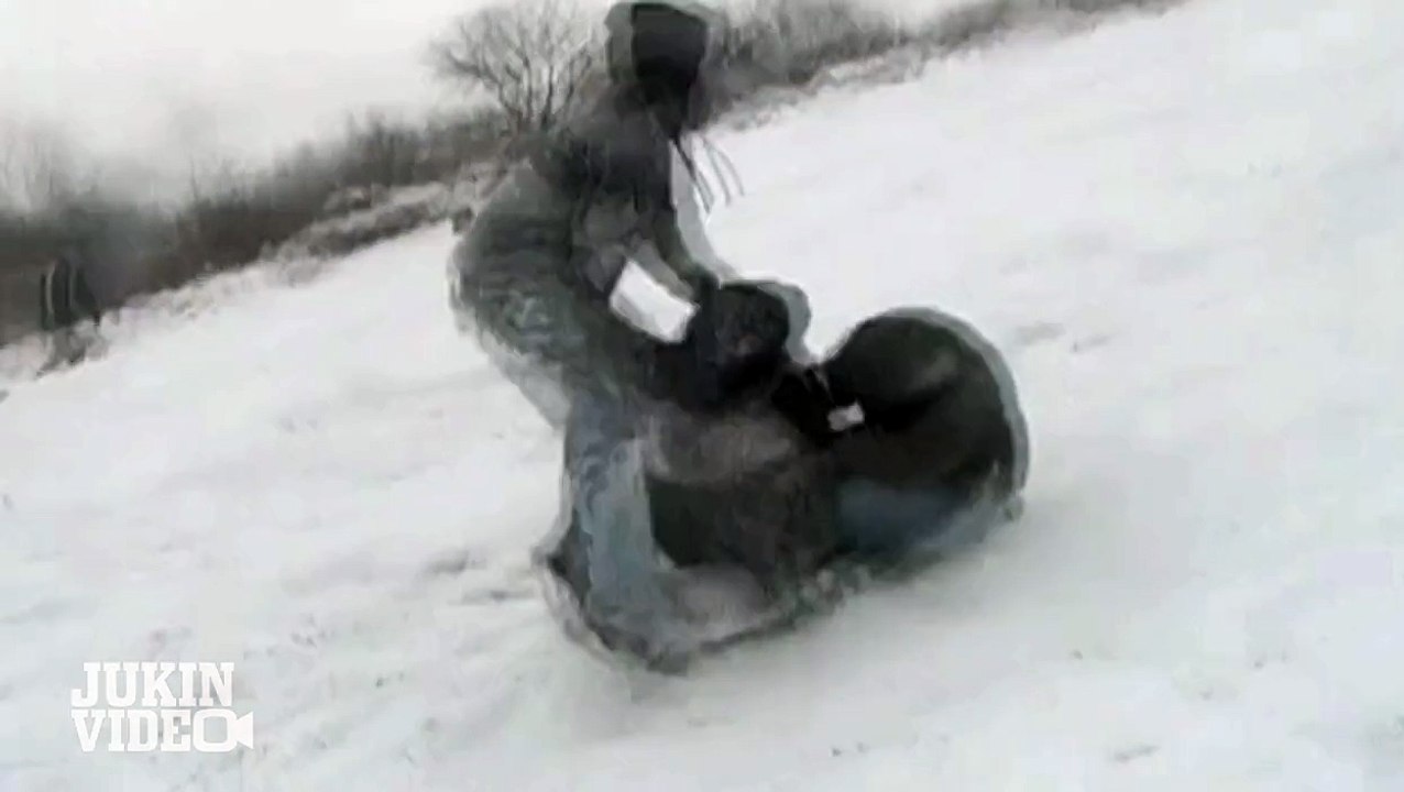 Sledding Neck Breaker | #ThrowbackThursday