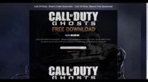 ▶ Call Of Duty Ghost Keygen Free Download No Survey PC PS3 Xbox - Call Of Duty Ghost Key Generator