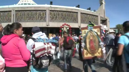 Pilgrims in Mexico celebrate Virgin de Guadalupe