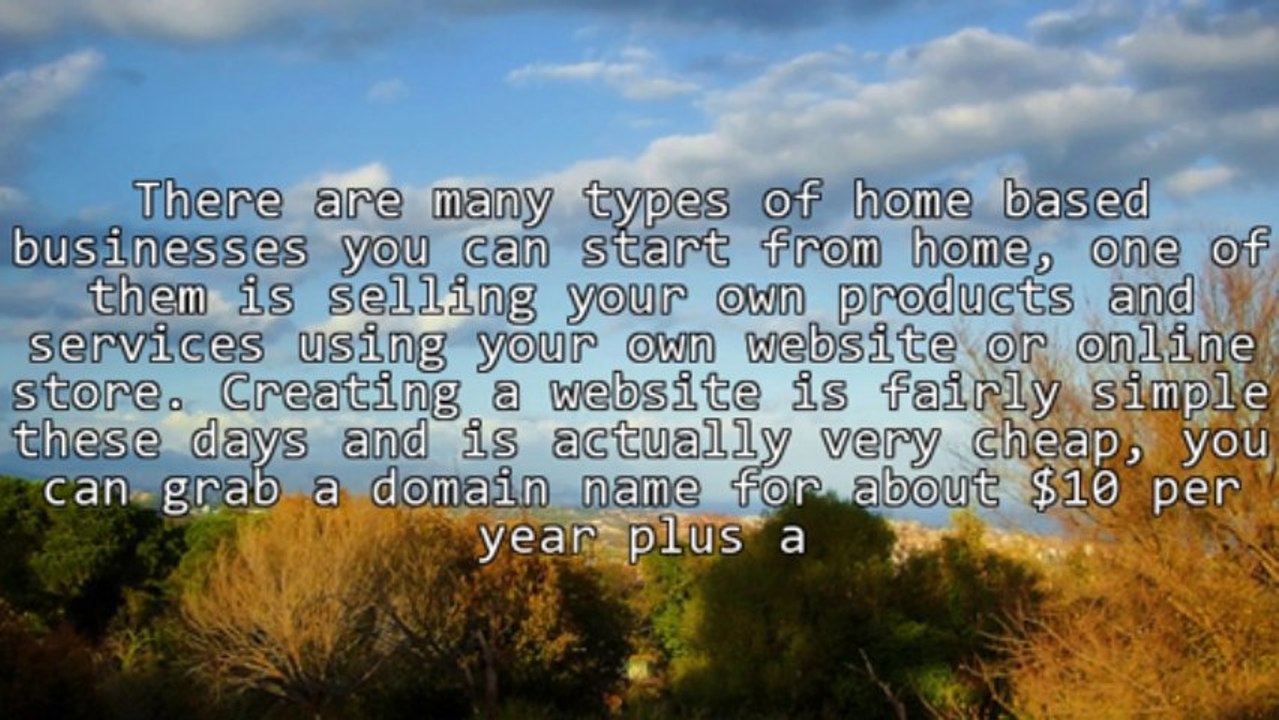 Creating A Thriving Home Based Business Today