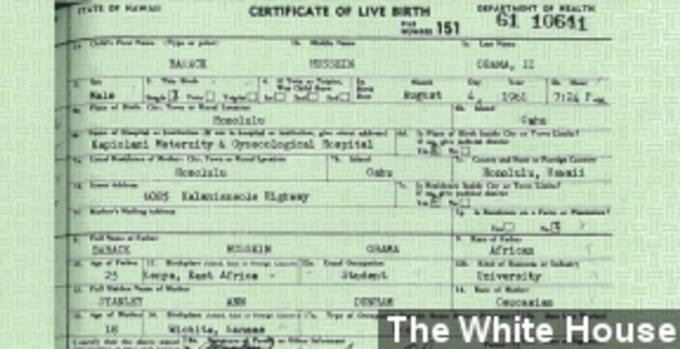 Hawaii Official Who Verified Obama's Birth Certificate Dies
