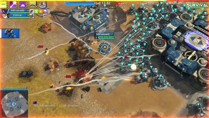 Airmech EPIC gameplay NShadow02 ootman Last Stand Shooter spam (720p)
