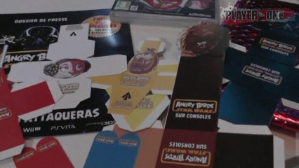 [HD] UNBOXING " Kit Presse Angry Birds Star Wars PS3 "