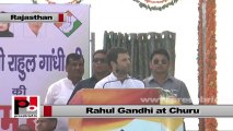 Rahul Gandhi in Churu (Rajasthan): Proposed industrial corridor would benefit the state