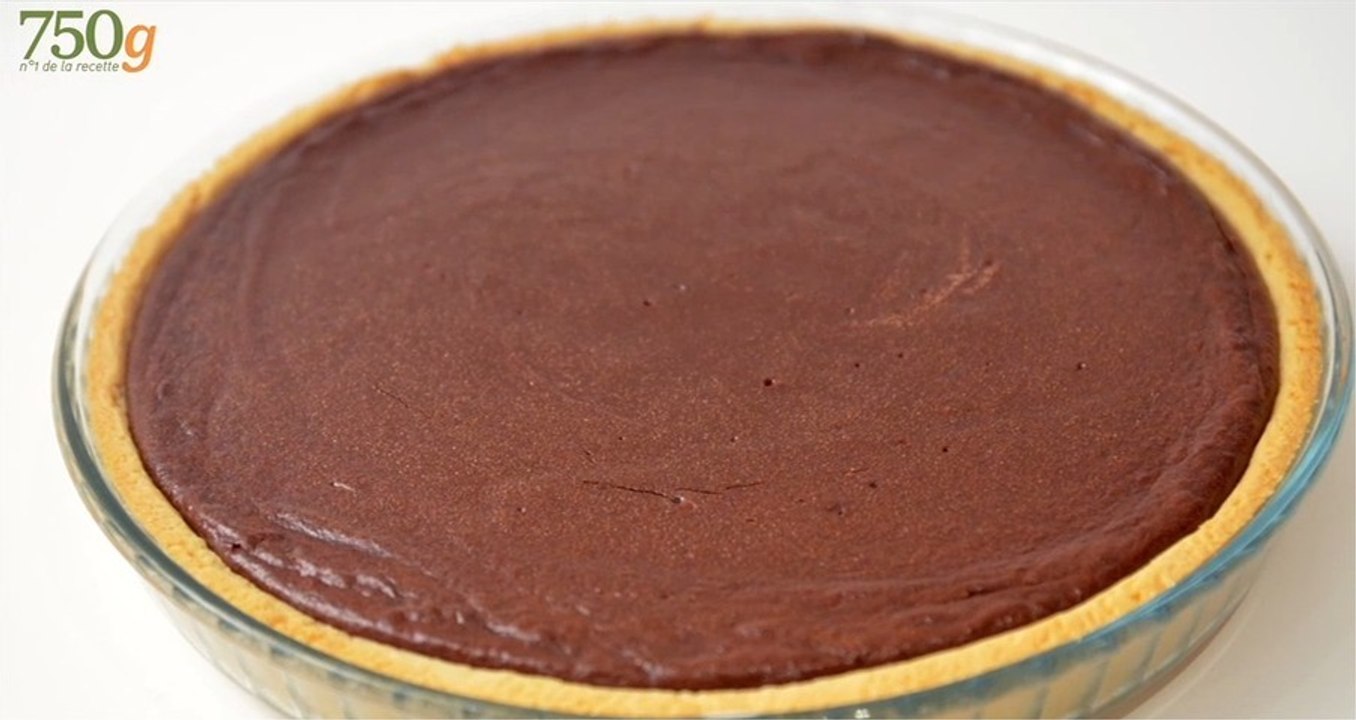 Recette de Tarte au chocolat inratable - 750 Grammes