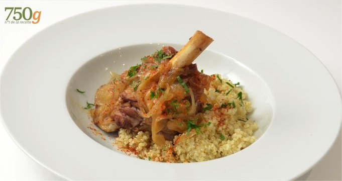 Recette de Souris d'agneau confites aux épices - 750 Grammes