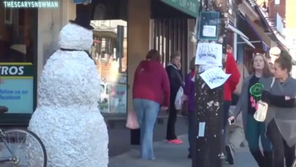 Funny - Scary Snowman Prank - Season 3 Episode 6