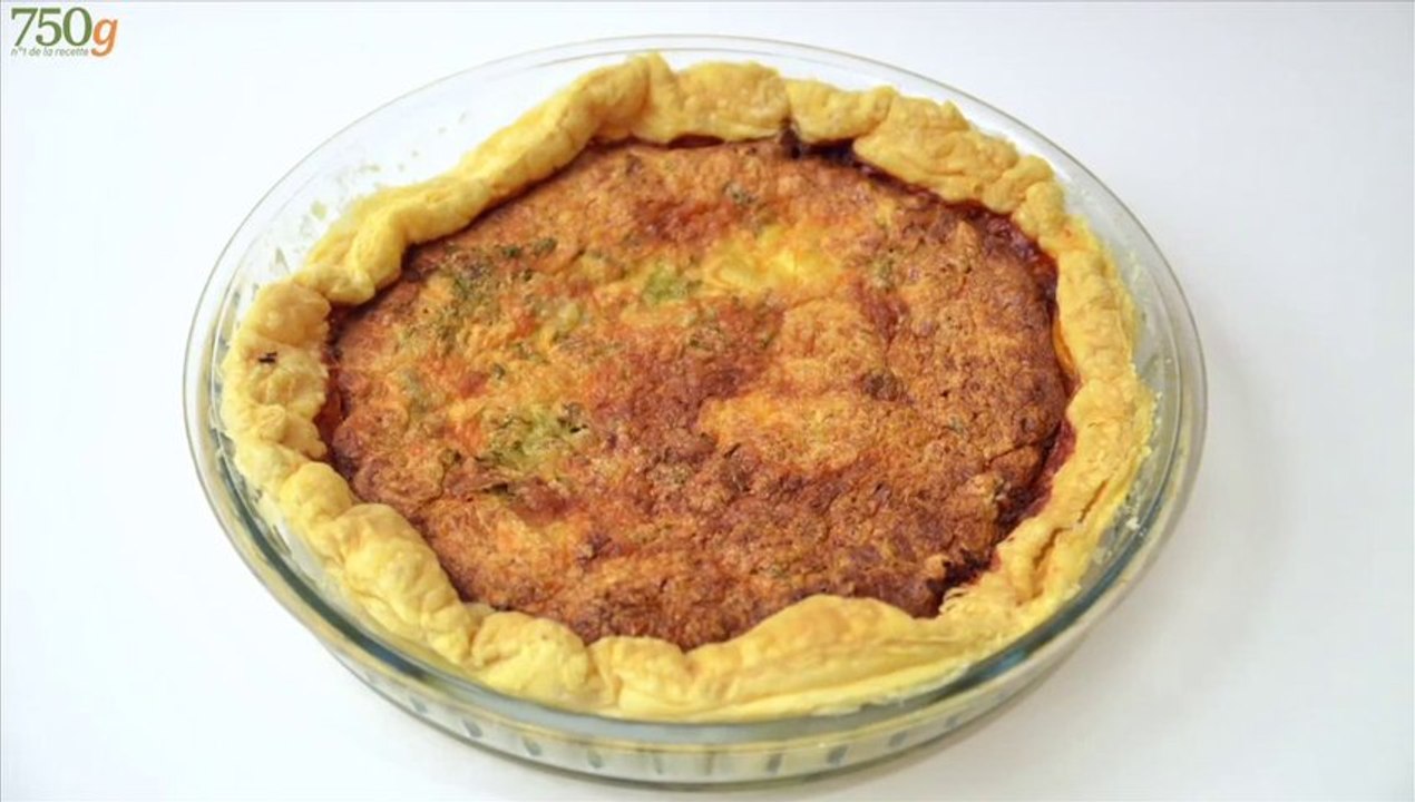 Recette de Quiche au thon au micro-ondes - 750 Grammes
