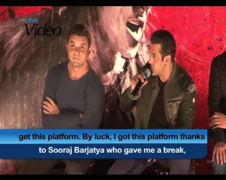 Salman Khan did nothing to become a star