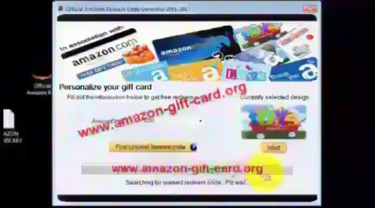 Amazon Gift Card Generator Updated Tested Work