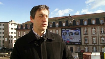 Interview de Pierre Mathonier lors de la visite publique du chantier du Cristal