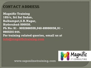 sap ps online training