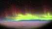 Aurora Borealis Captured on Transatlantic Flight