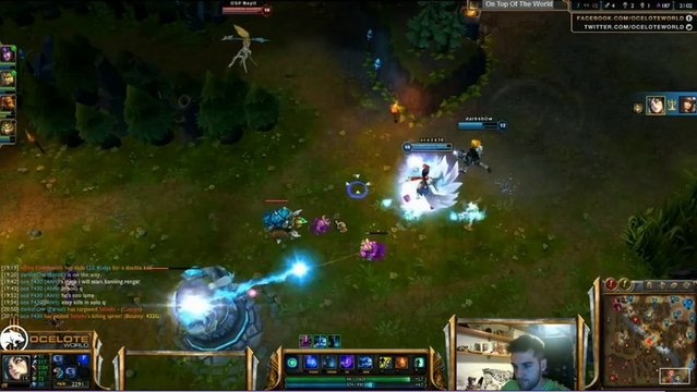 Ocelote massacré par un Rengar dopé - League of legends - team-aaa.com