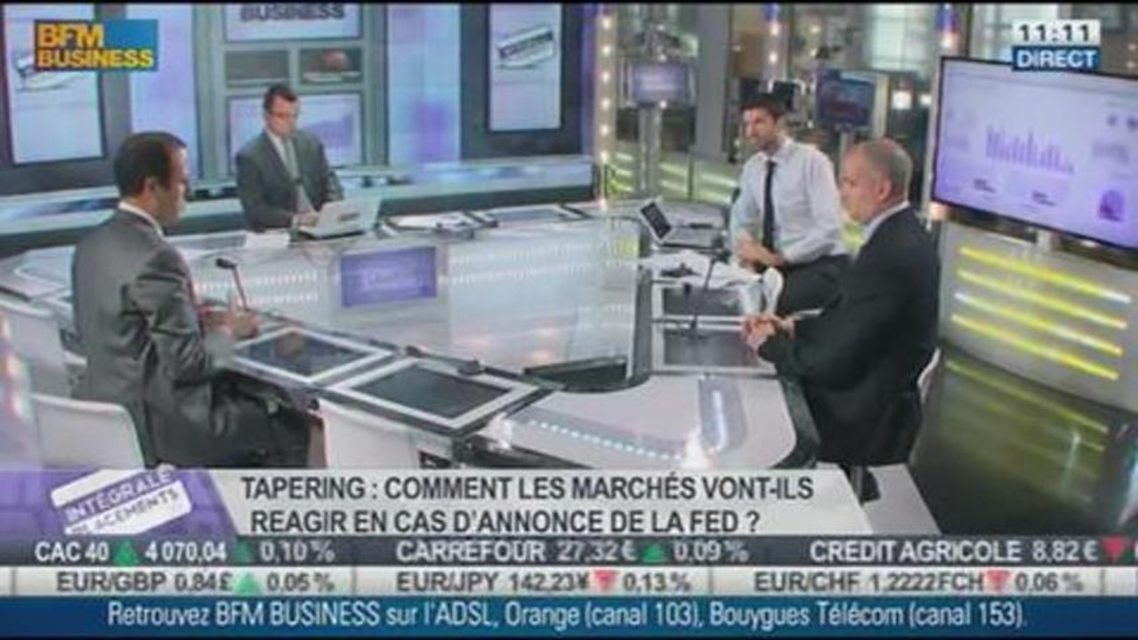 Gad Amar VS Ronan Blanc: Tapering or not tapering, dans Intégrale Placements - 13/12 1/2