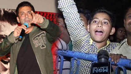 Salman Khan Unveils Jai Ho Trailer With Fans – MUST WATCH