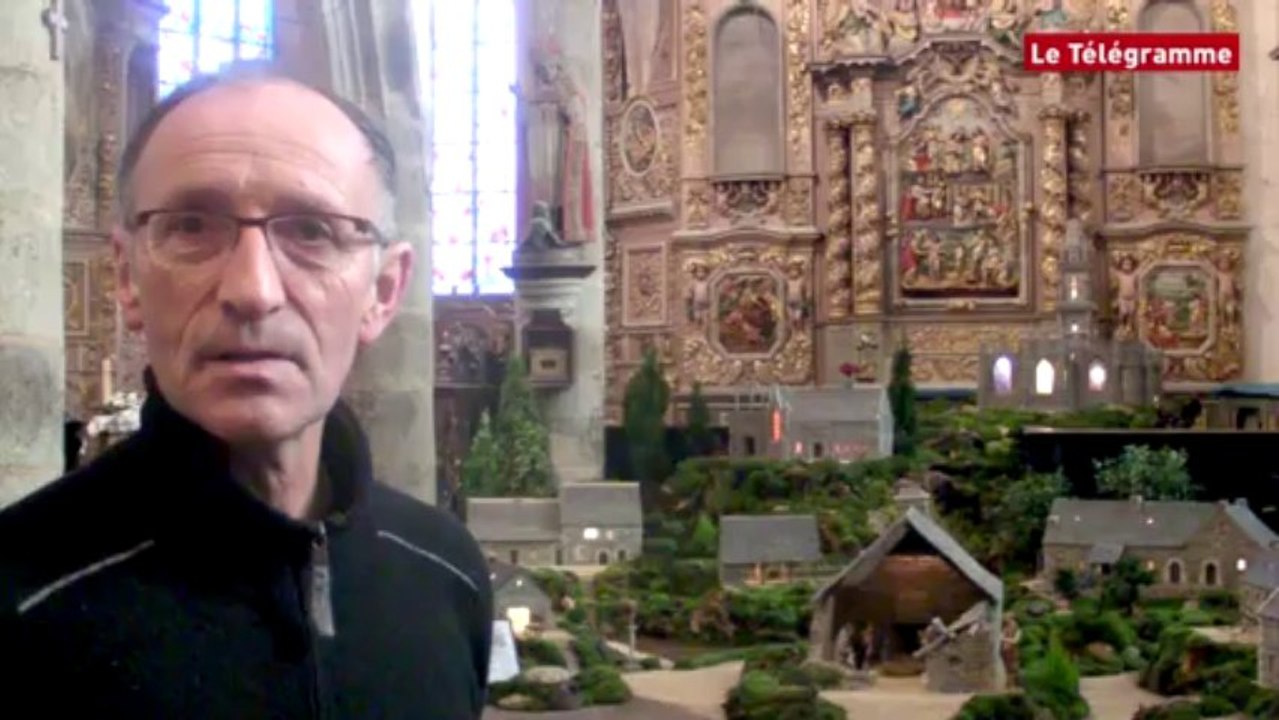 Noël dans le pays de Morlaix. La crèche de Lampaul-Guimiliau a 20 ans