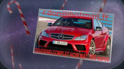 Mercedes Classe C noir mat, Mercedes Classe C noir mat, Mercedes noir mat, Mercedes Classe C Covering noir mat, Mercedes Classe C peinture noir mat, Mercedes Classe C noir mat
