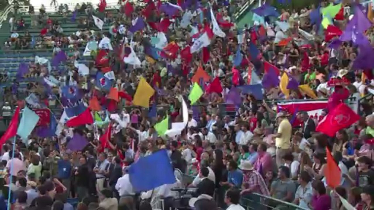 Chile: Bachelet cierra campaña