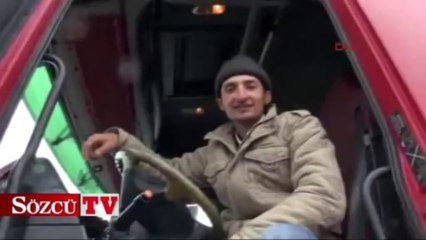 Yüzlerce araç binlerce insan mahsur kaldı