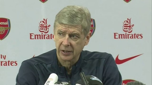 Wenger: No excuses if Arsenal lose against Man City