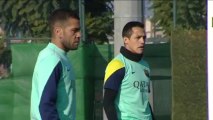 Bartra y Fàbregas regresan a la convocatoria, Alves sigue sin el alta