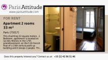 1 Bedroom Apartment for rent - Guy Moquet, Paris - Ref. 8228