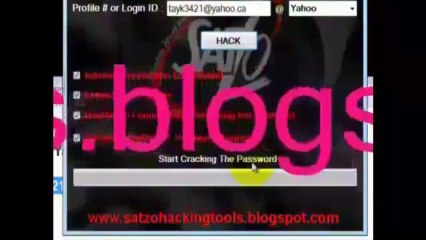 Yahoo Password Hacking Software 100% Working Free Download 2013 (New)