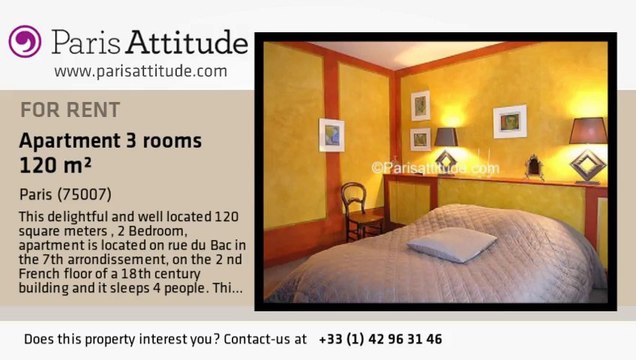 2 Bedroom Duplex for rent - St Germain, Paris - Ref. 2155