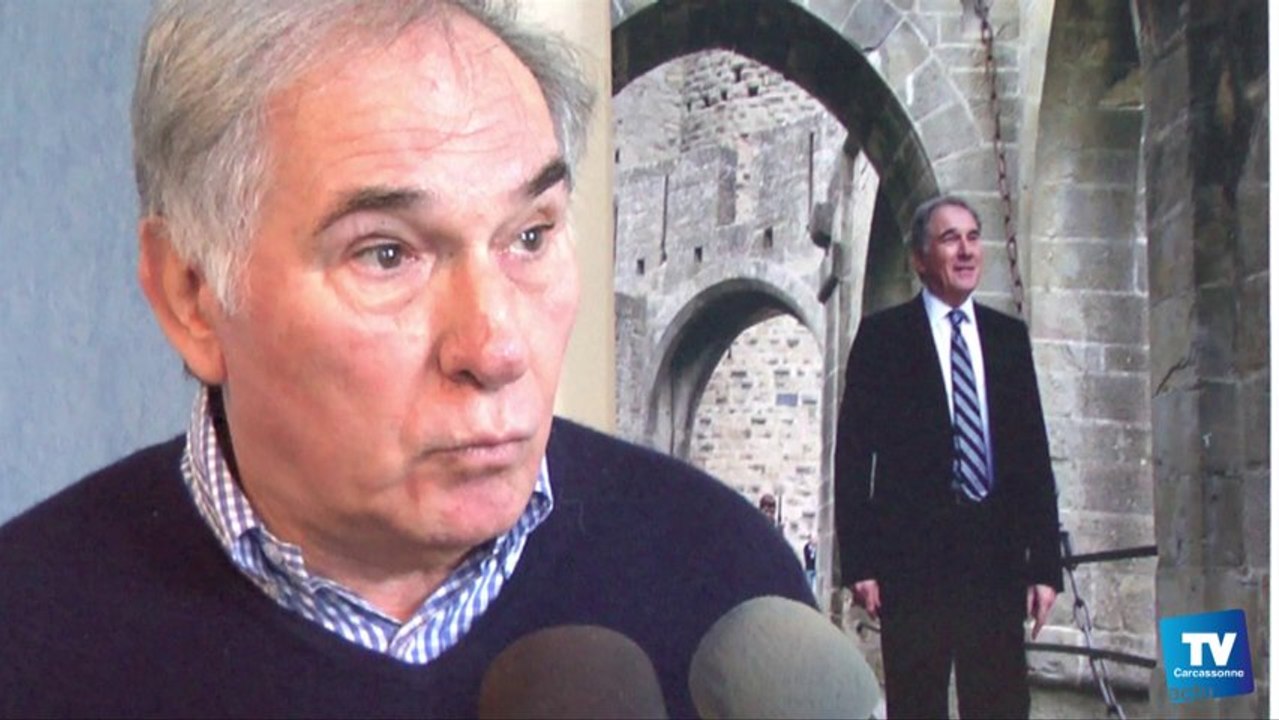 Gérard Larrat, candidat aux élections municipales de Carcassonne en 2014 « Le nouvel Hôpital, le Conservatoire… c’est ça mon investiture ! » :