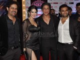 Shahrukh Khan braves high fever to attend Sunny Leone's JACKPOT premiere