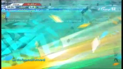 تصدي وليد عبدالله لضربة جزاء العروبة