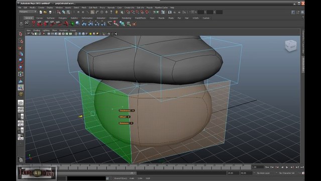 [AUTODESK MAYA]: Modelado Edit Mesh parte 1