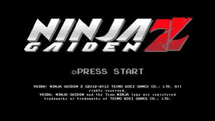 Yaiba Ninja Gaiden Z - Retro Mode