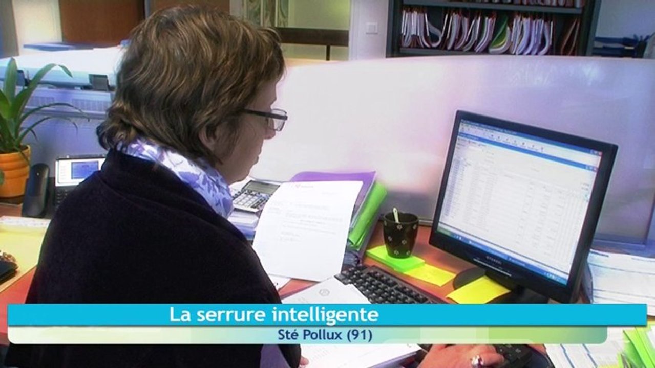 Pollux met une puce RFID dans une serrure