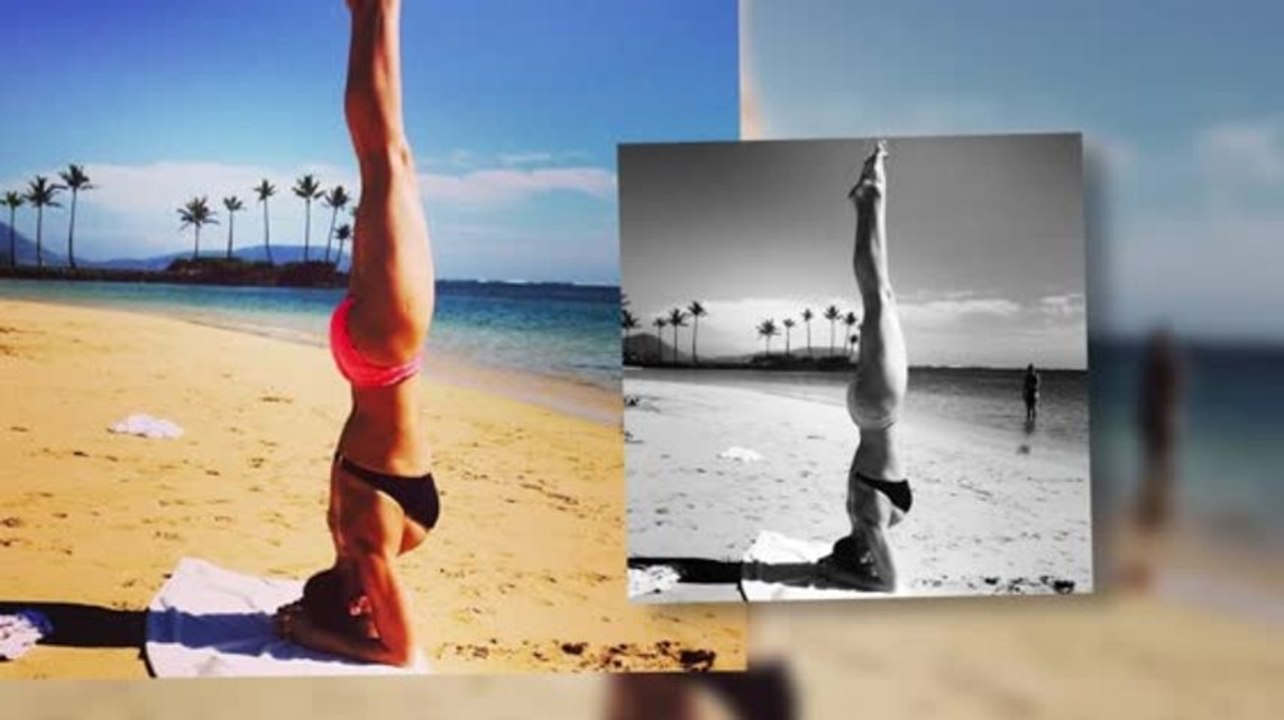 Hilaria Baldwin sieht fabelhaft im Bikini aus