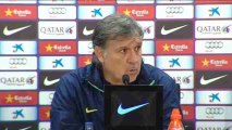 Martino believes Barcelona on right track