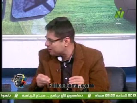 حوار بشير التابعي مع الإعلامي طارق رضوان في صباح الرياضة 13 ديسمبر 2013 - 3