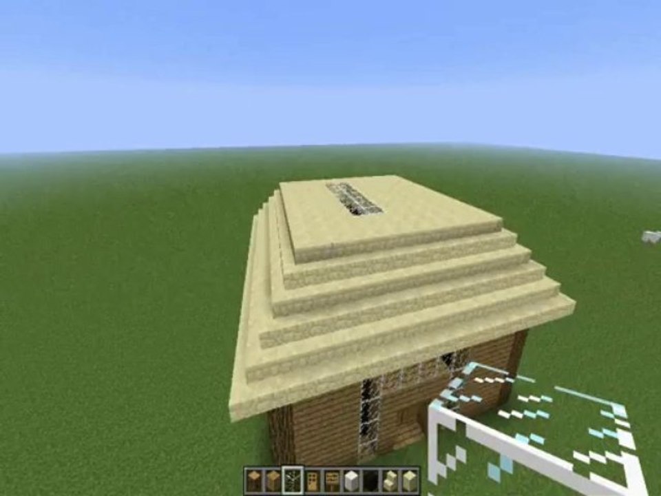 crée une maison minecraft ep4