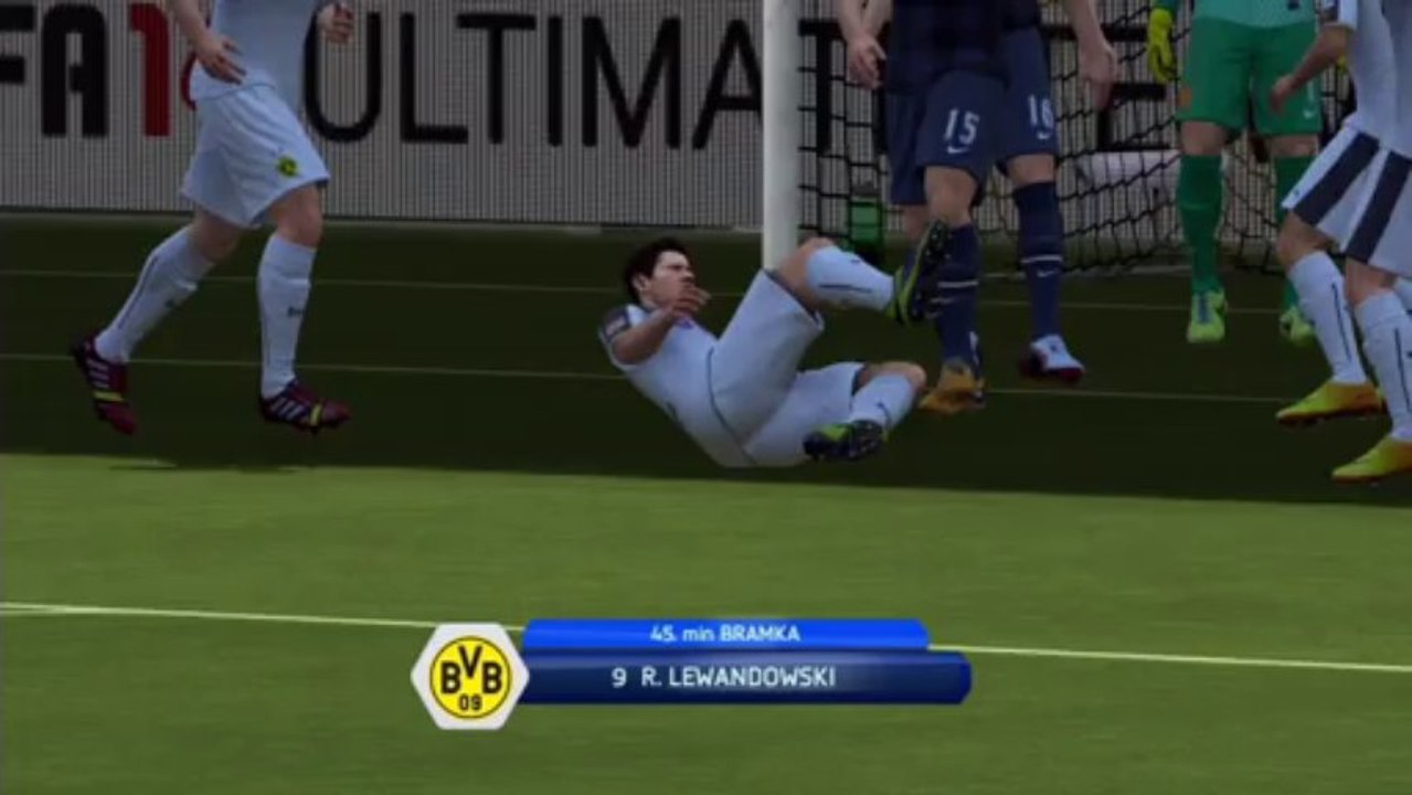 FIFA 14 Borussia Dortmund vs Manchester United Gameplay PL x360 HD