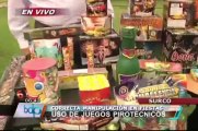 Solo 10 ferias en Lima están autorizadas para la venta de juegos pirotécnicos