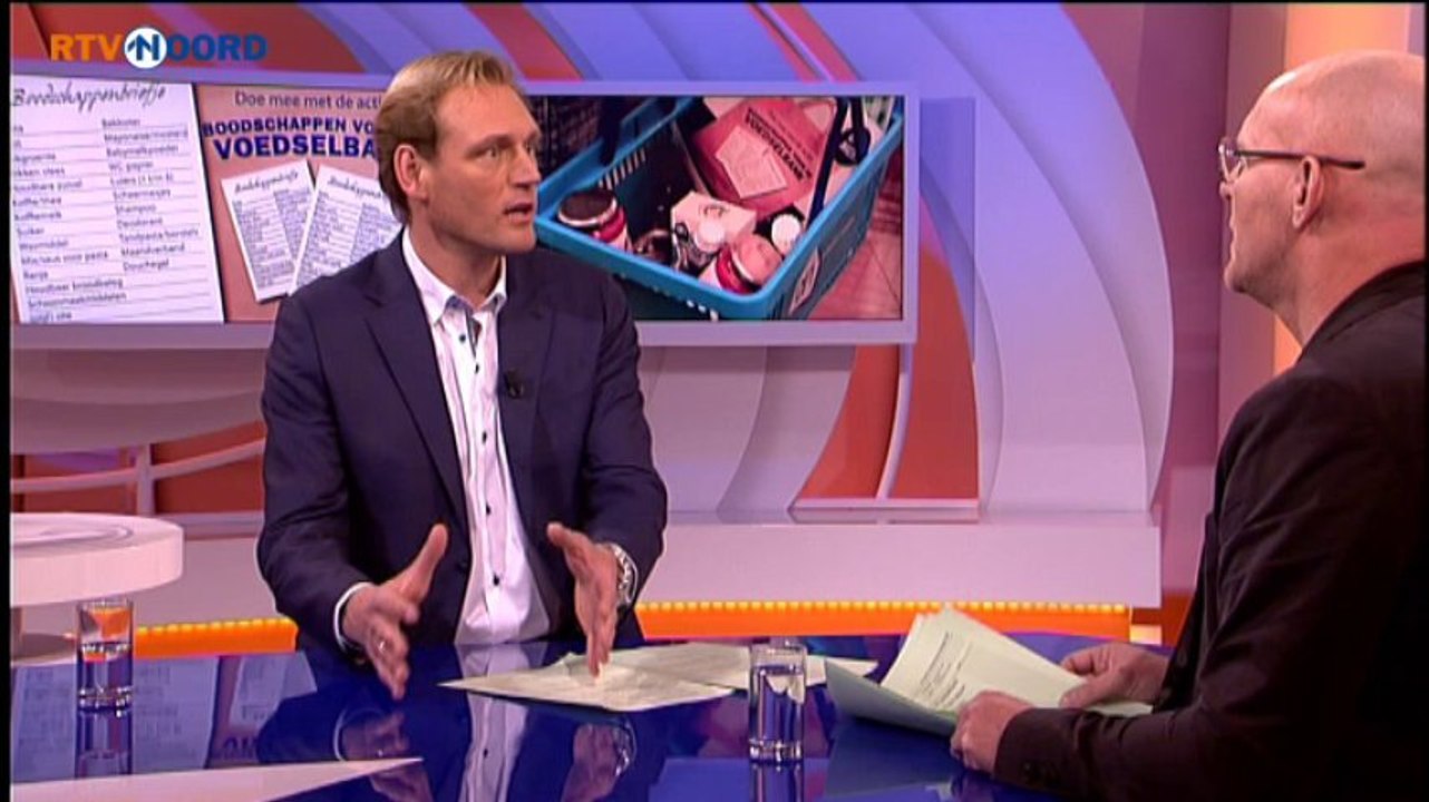 Succesvolle dag voor de Voedselbankactie van RTV Noord - RTV Noord