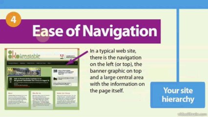 HTML 5 site navigation