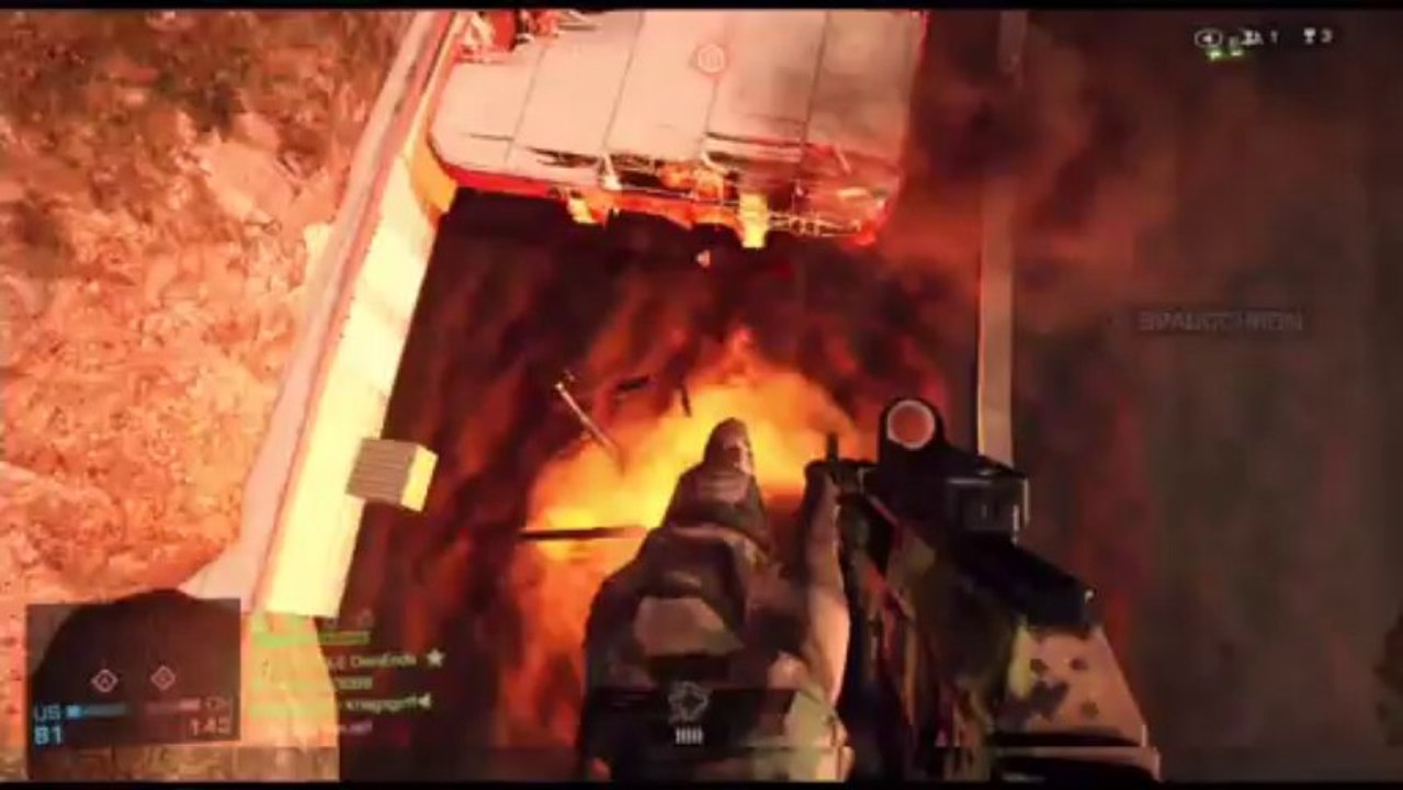 Battlefield 4 X360 Gameplay - Conquest - Flood Zone