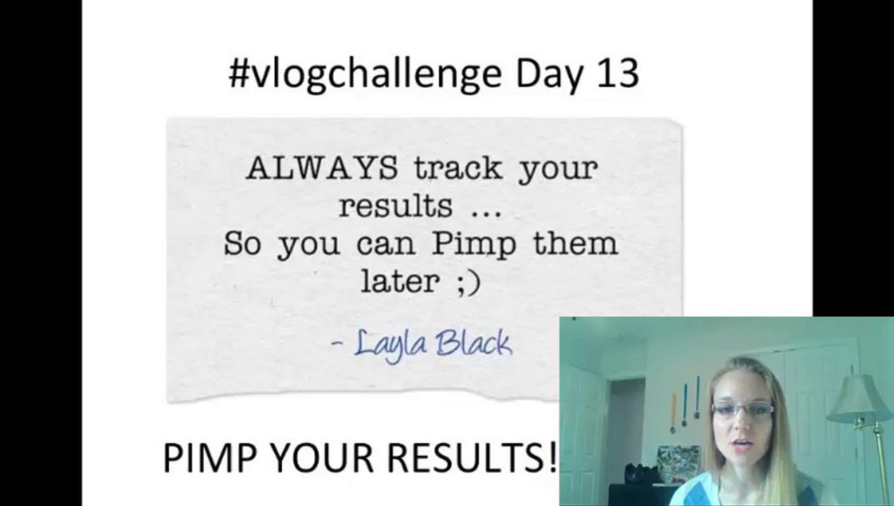 Vlog Day 13 Instructions Vlog Challenge Pimp Your Results