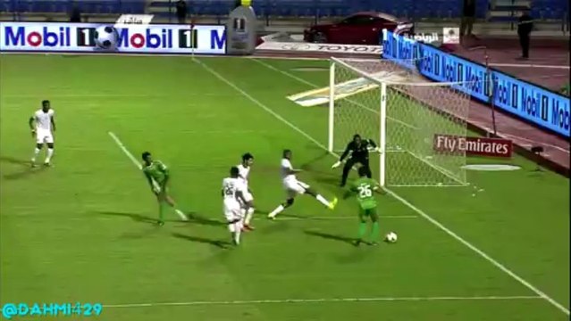 هدف الاتفاق الثاني من نيكولا جريجوري في الاهلي - الاهلي 0-2 الاتفاق - دوري جميل 13/12/2013 HD