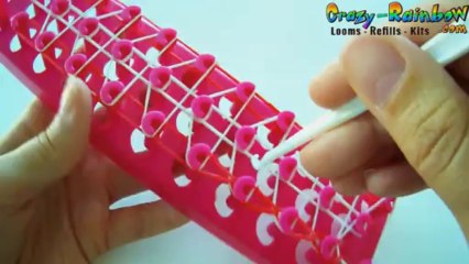 Tuto Crazy-Rainbow Triple Single Bracelet