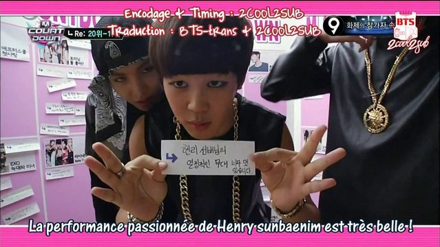 [CUT] 130725 M!Countdown Charts Introduction: BANGTAN (VOSTFR)