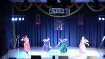 Glimpse of Classical (AISA Diwali 2013) - Bharatnatyam AND Kathak together..