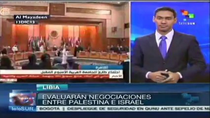Cancilleres árabes evaluarán evolución de diálogo Palestina-Israel